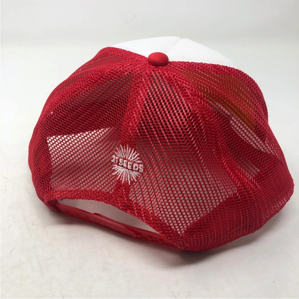 NWOT!! 21 Seeds “Girls Call The Shots”Hat Snapback Otto Red & White One Size - Picture 3 of 10